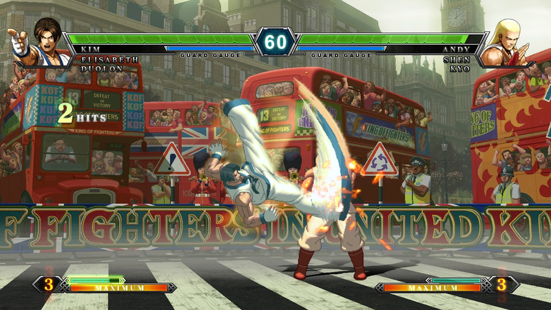 Illustration for article titled The First King of Fighters XIII Screen Shots Bust Out
